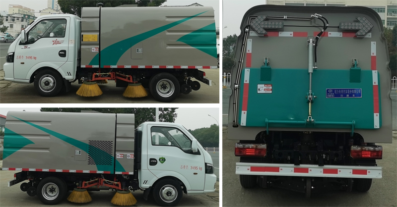 程力威牌CLW5030TSL6扫路车公告图片