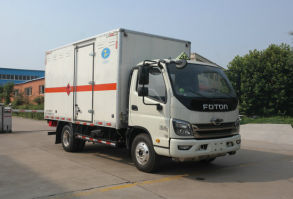 易燃气体厢式运输车