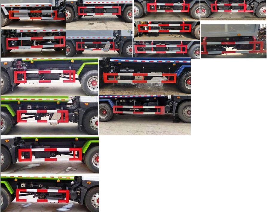 神百重工牌ABC5181ZYS6壓縮式垃圾車公告圖片