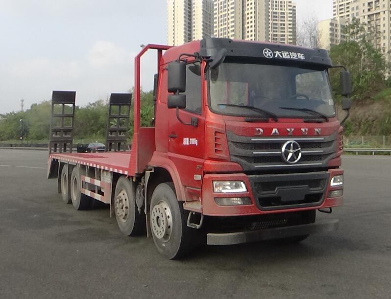 大运牌DYQ5310TPBD6FC平板运输车公告图片