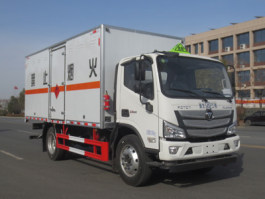 江特牌JDF5128XRQB6易燃气体厢式运输车