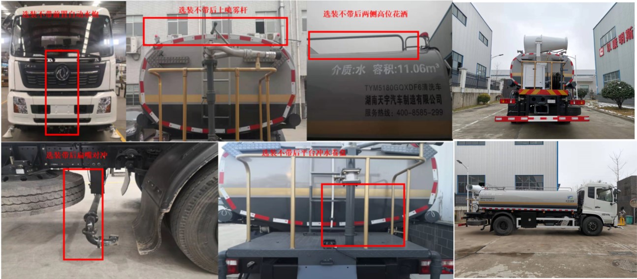 安穩(wěn)號牌TYM5180GQXDF6清洗車公告圖片