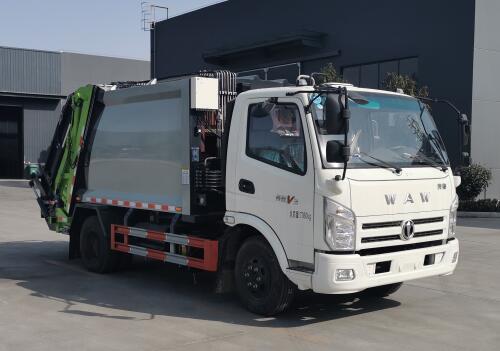 程力威牌CLW5071ZYS6WL压缩式垃圾车公告图片