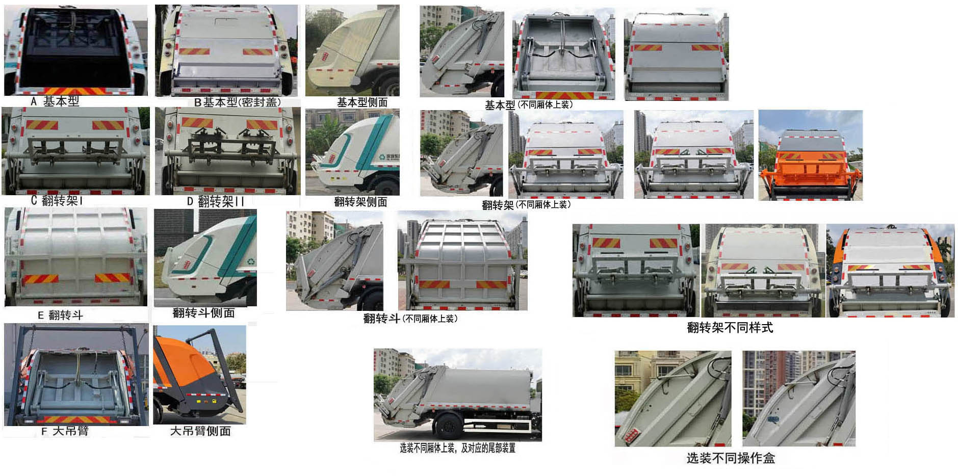 东风牌EQ5180ZYSNS6压缩式垃圾车公告图片