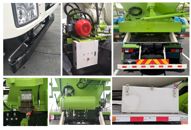 雷萨牌BJ5319GJB-6G混凝土搅拌运输车公告图片