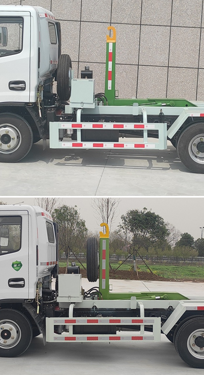 凱恒達(dá)牌HKD5045ZXXEQ6車廂可卸式垃圾車公告圖片