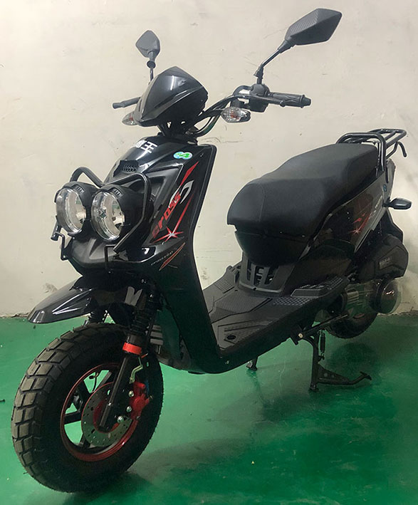 沃鹰王牌YW125T-9A两轮摩托车图片