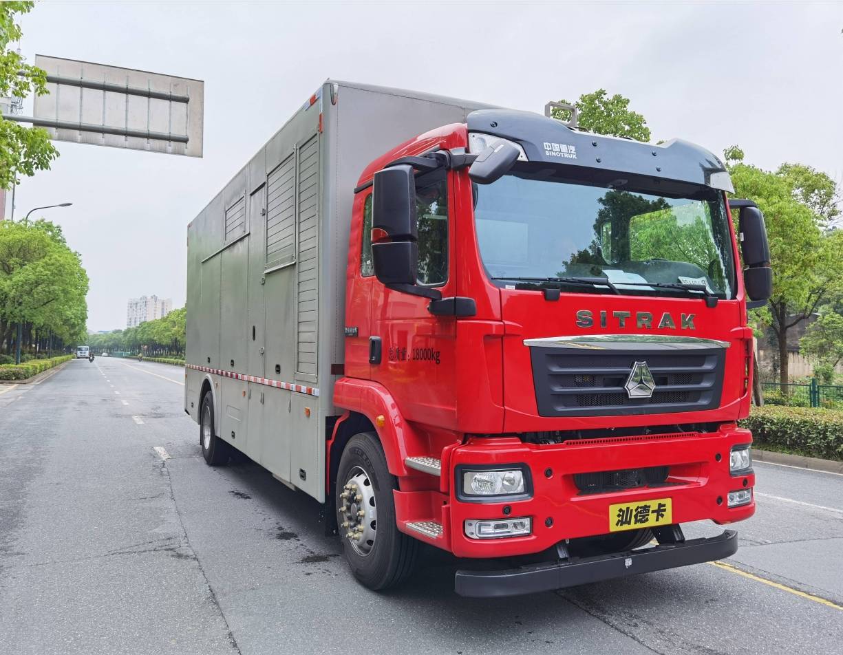 笛沃牌DWP5180TPSD2大流量排水搶險(xiǎn)車公告圖片