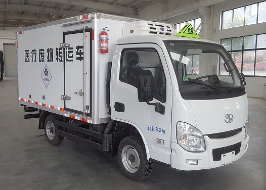 程力威牌CLW5032XYYSH6醫(yī)療廢物轉(zhuǎn)運車公告圖片