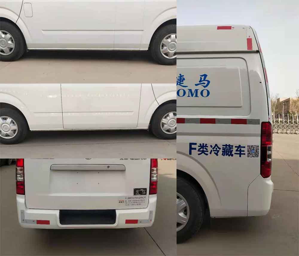 御捷馬牌YJM5031XLC冷藏車公告圖片