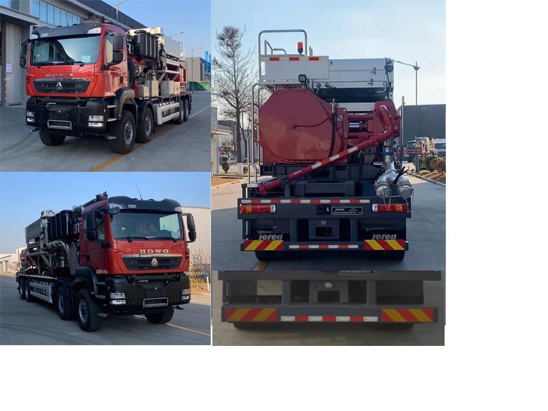 杰瑞牌JR5464TYL壓裂車公告圖片