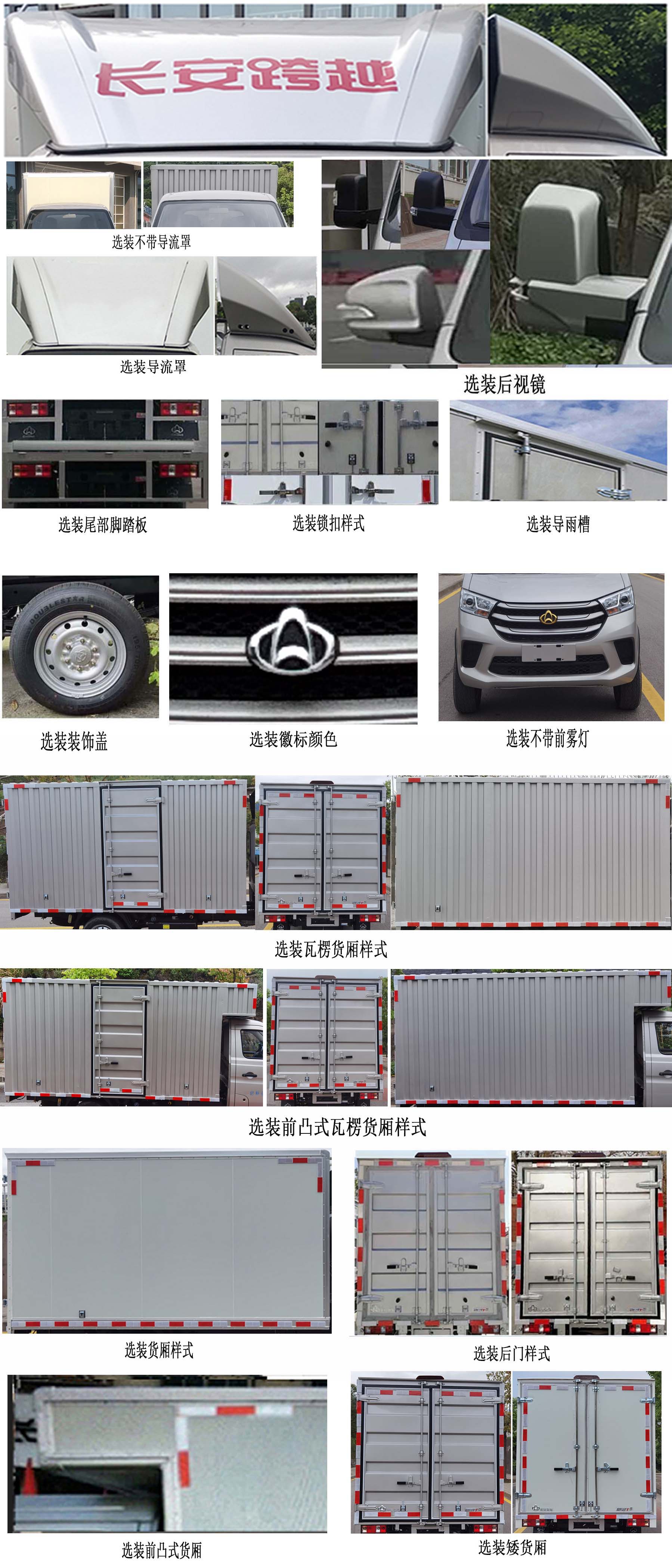 长安牌SC5031XXYNAD6B3厢式运输车公告图片