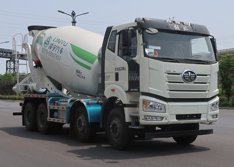 凌宇牌CLY5315GJB29E6C混凝土攪拌運輸車公告圖片