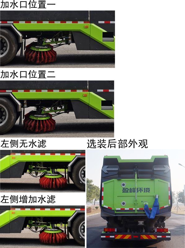 中联牌ZBH5253TXSDFE6洗扫车公告图片