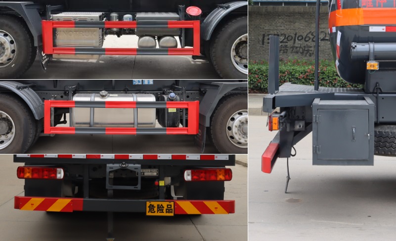 中汽力威牌HLW5321GFWZ6腐蝕性物品罐式運(yùn)輸車公告圖片