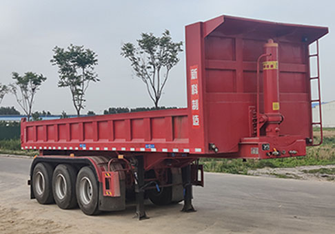 新科牌LXK9401ZHX自卸半挂车图片