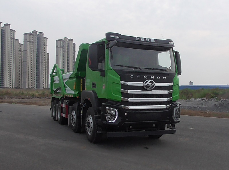 紅巖牌CQ5317ZLJEV09256V自卸式垃圾車公告圖片