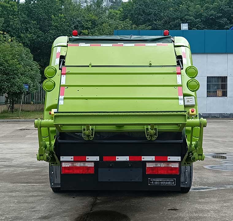 远达牌SCZ5090ZYSBEV纯电动压缩式垃圾车公告图片