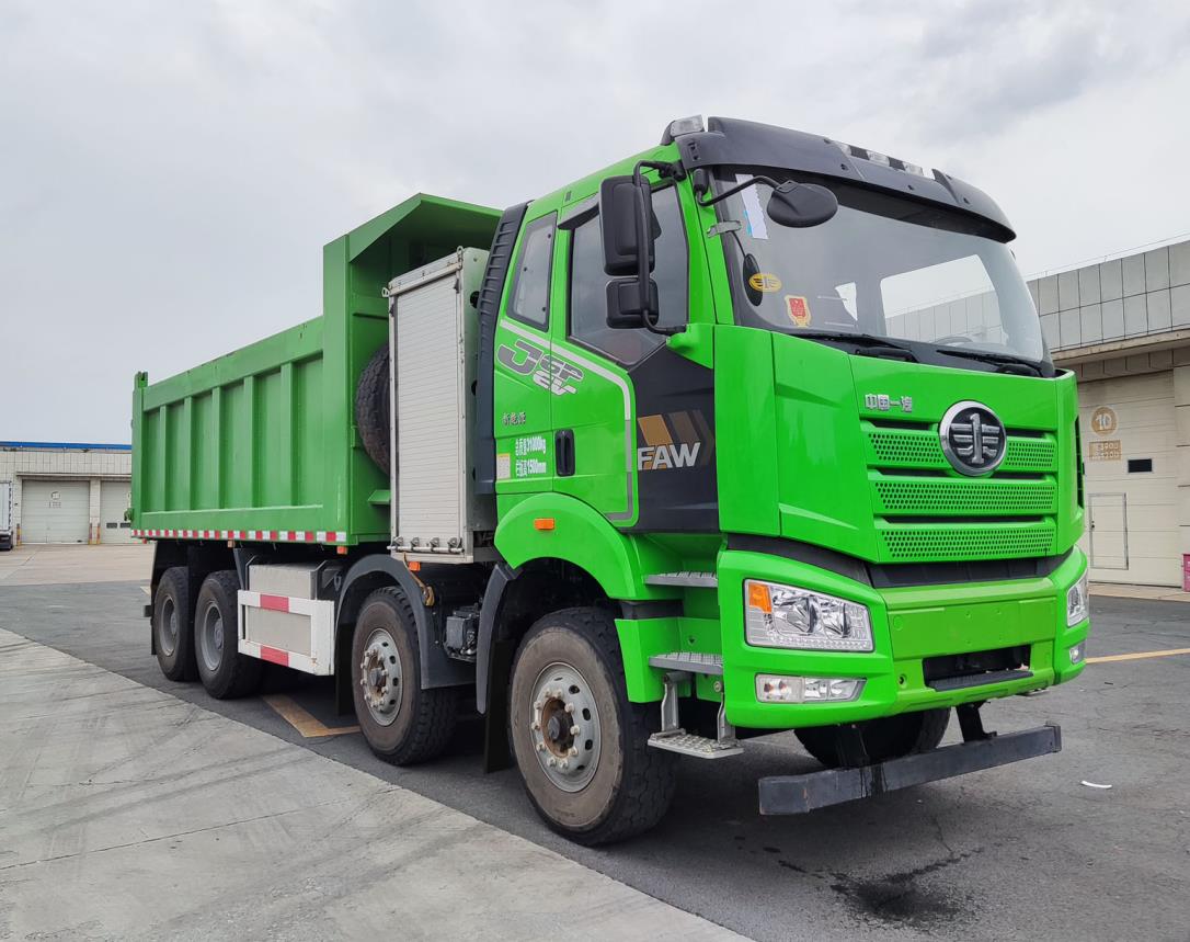 中国中车牌TEG5310ZLJAJFBEV1纯电动自卸式垃圾车公告图片