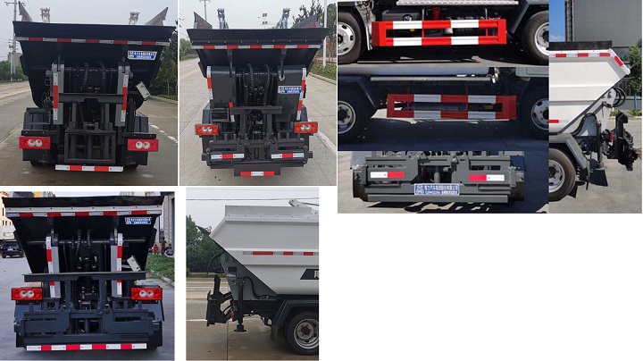 程力威牌CLW5040ZZZ6RS自裝卸式垃圾車公告圖片