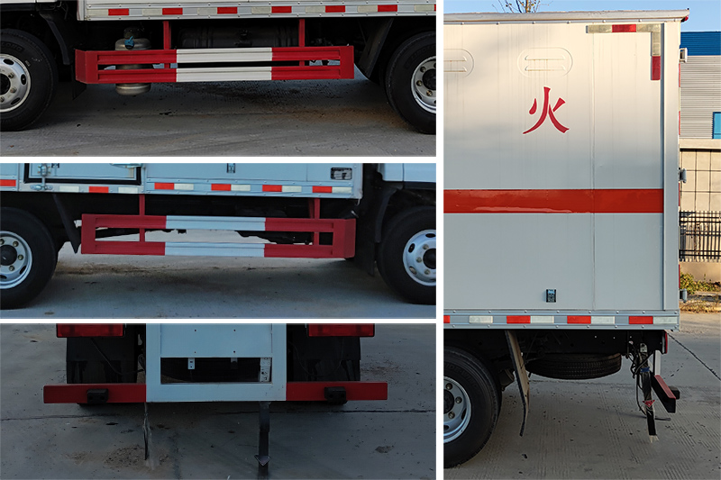 同銳通牌CAA5040XRGC6易燃固體廂式運(yùn)輸車(chē)公告圖片