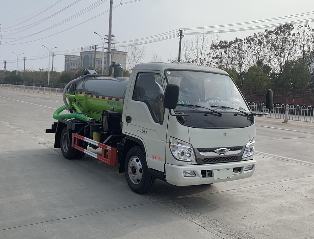 楚飛牌CLQ5040GXW6BJS吸污車公告圖片