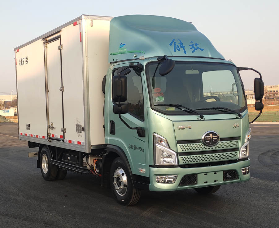 解放牌CA5046XLCP40K51L2E6PHEVA84混合動力冷藏車公告圖片