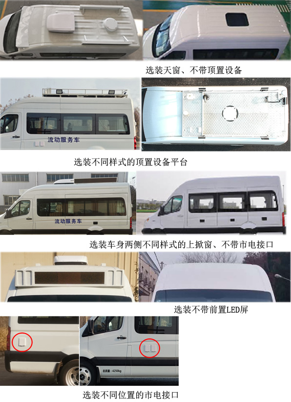 江淮牌HFC5049XDWK1HS流动服务车公告图片
