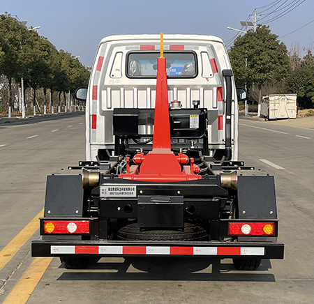 帝王环卫牌HDW5031ZXXEQ6车厢可卸式垃圾车公告图片