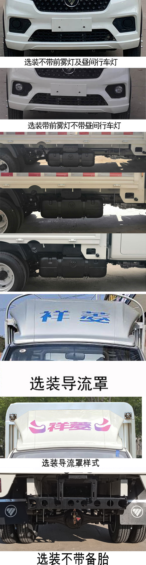 福田牌BJ5030CCY5JV7-34仓栅式运输车公告图片