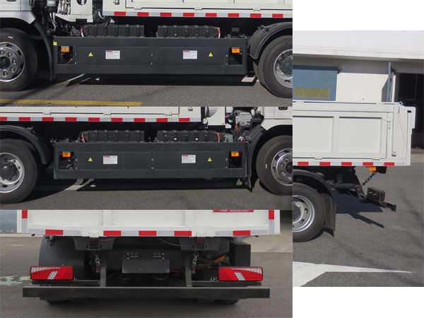 華林牌HLT5120ZLJBEV純電動自卸式垃圾車公告圖片