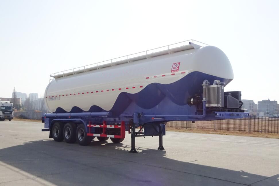 醒狮牌12米29吨3轴低密度粉粒物料运输半挂车(SLS9400GFL)
