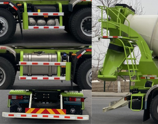 歐曼牌BJ5319GJBY6GRL-16混凝土攪拌運輸車公告圖片