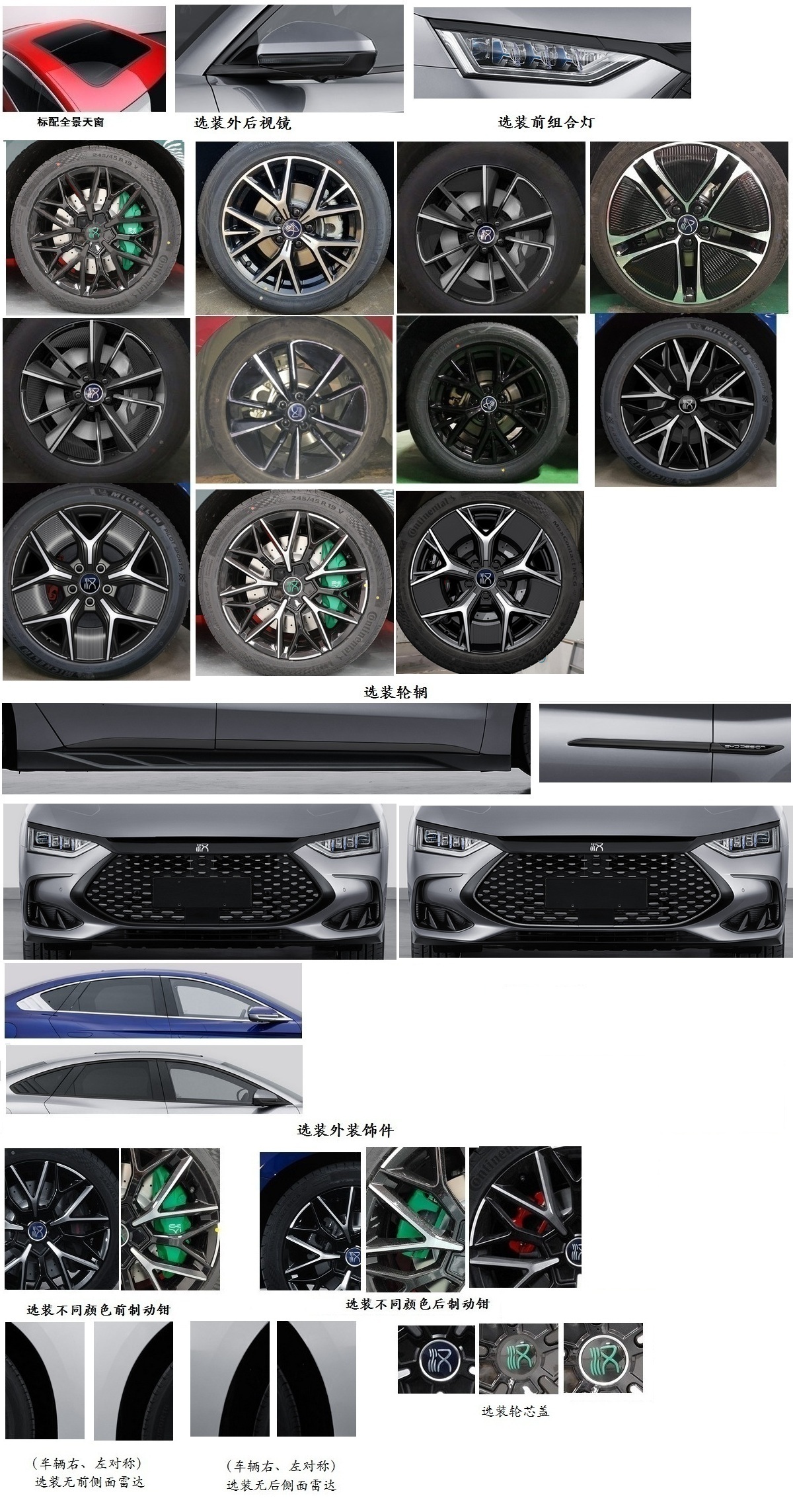 比亚迪牌BYD7150YT6HEV5插电式混合动力轿车公告图片
