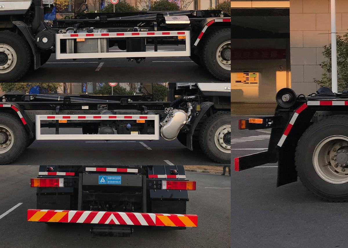 三力牌CGJ5256ZXXLZE6車廂可卸式垃圾車公告圖片