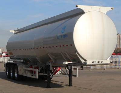 开乐牌12.6米34吨3轴普通液体运输半挂车(AKL9401GPGP)