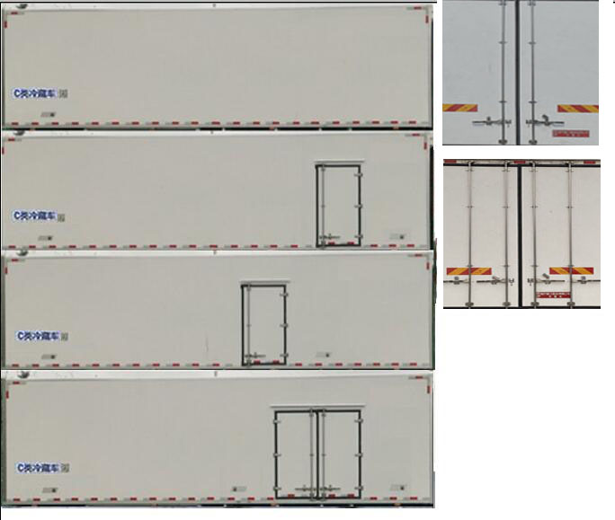 程力重工牌CLH5181XLCB6冷藏车公告图片