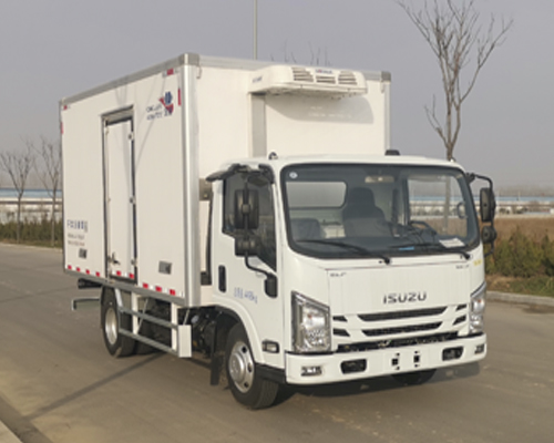 中集牌ZJV5040XLCSD6JW冷藏車公告圖片