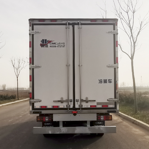 中集牌ZJV5040XLCSD6JW冷藏車公告圖片