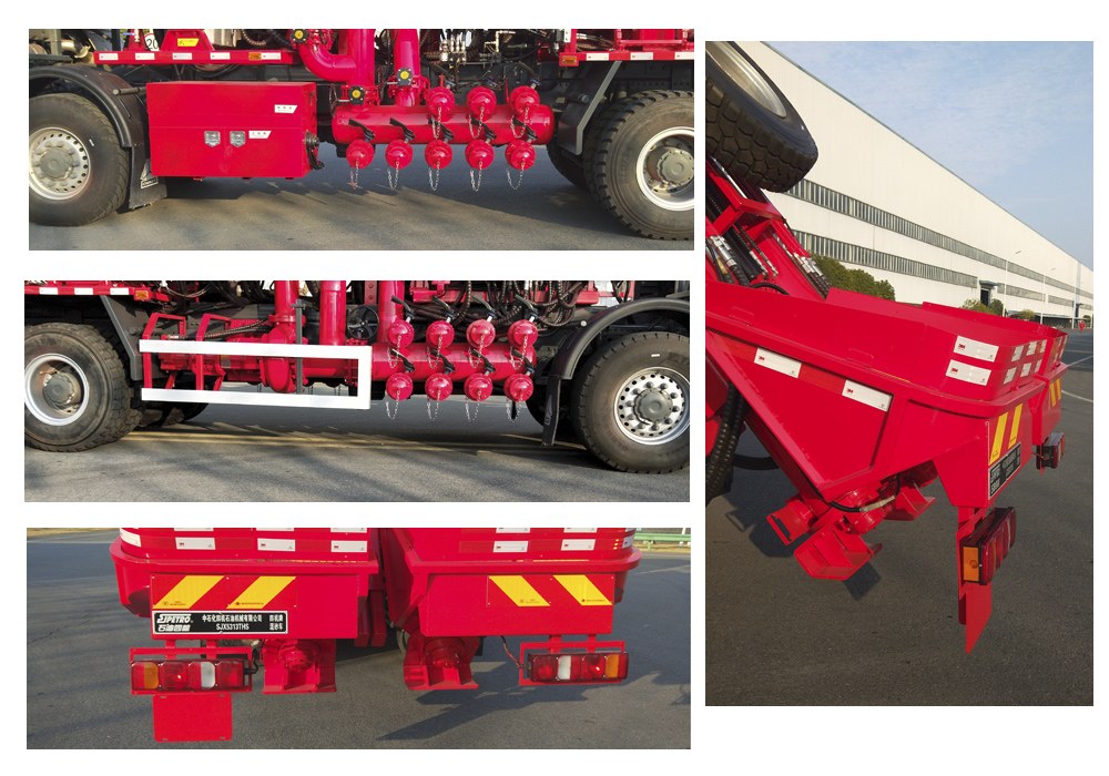 四機(jī)牌SJX5313THS混砂車公告圖片