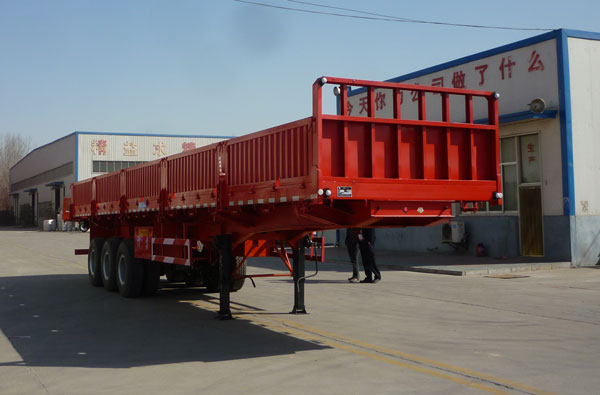 杨嘉牌13米32.3吨3轴自卸半挂车(LHL9401ZZX)