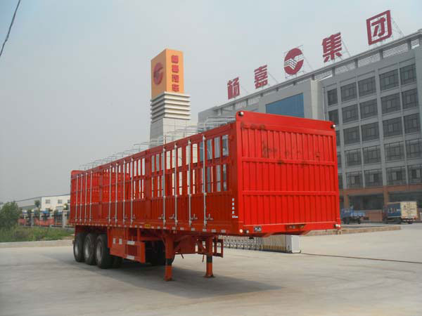 杨嘉牌11.5米34吨3轴仓栅式运输半挂车(LHL9402CCYA)