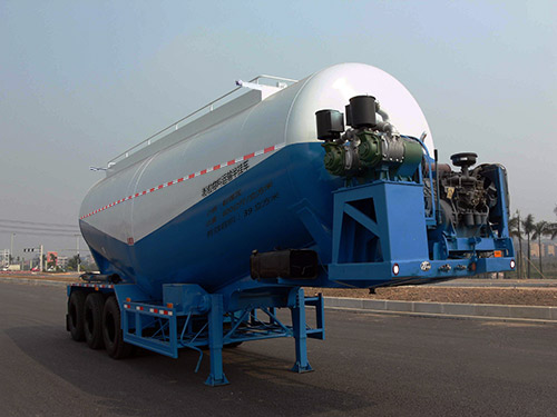 明威牌10米30.1吨3轴中密度粉粒物料运输半挂车(NHG9400GFL)