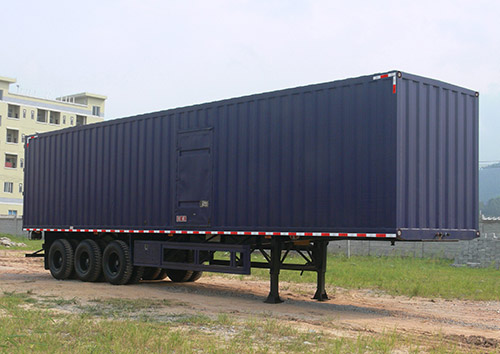 明威牌13米31.5吨3轴厢式运输半挂车(NHG9402XXY)