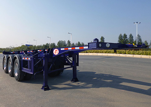 明威牌9.6米34.6吨3轴集装箱运输半挂车(NHG9405TJZG)