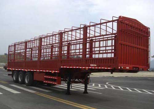 海福龙牌13米34.6吨3轴仓栅式运输半挂车(PC9401CCY2)