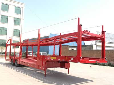 鲁嘉牌13.8米15.5吨2轴车辆运输半挂车(JSF9220TCL)