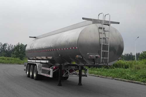 陕汽牌11.8米33.6吨3轴铝合金食用油运输半挂车(SHN9400GSYP414)