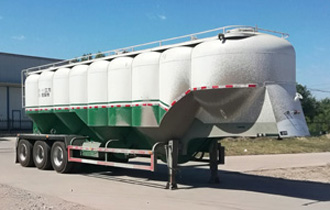 凌河牌11.3米27.3吨3轴低密度粉粒物料运输半挂车(LH9371GFLBT31)