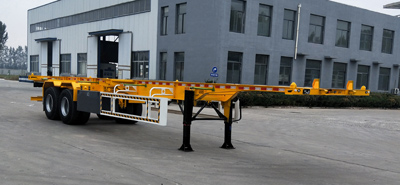 辰陆牌12.5米30.9吨2轴集装箱运输半挂车(LJT9351TJZ)